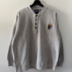 90s University of Kentucky Henley Sweatshirt Men's Medium